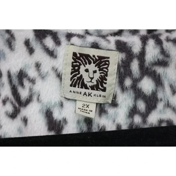 Ann Klein Mink Fleece Pajama Set-Size 2XL - Picture 5 of 12